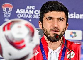 AFC Asian Cup 2023 Qatar Round Of 16 Match Tajikistan  Press Conference