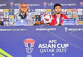 AFC Asian Cup 2023 Qatar Round Of 16 Match Tajikistan  Press Conference