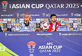 AFC Asian Cup 2023 Qatar Round Of 16 Match Tajikistan  Press Conference