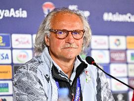 AFC Asian Cup 2023 Qatar Round Of 16 Match Tajikistan  Press Conference