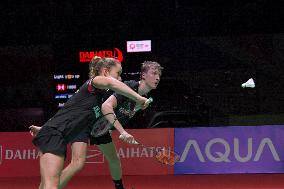(SP)INDONESIA-JAKARTA-BADMINTON-INDONESIA MASTERS-MIXED DOUBLES-SEMIFINALS