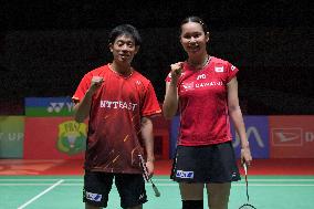 (SP)INDONESIA-JAKARTA-BADMINTON-INDONESIA MASTERS-MIXED DOUBLES-SEMIFINALS