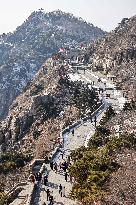(ShandongHorizon) CHINA-SHANDONG-MOUNT TAI-TOURISM (CN)