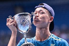 Australian Open - Japan Sakamoto Wins Junior Title