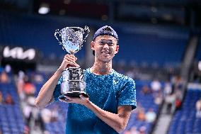 Australian Open - Japan Sakamoto Wins Junior Title