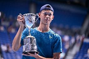 Australian Open - Japan Sakamoto Wins Junior Title