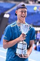 Australian Open - Japan Sakamoto Wins Junior Title