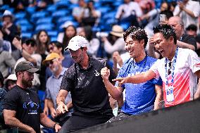 Australian Open - Japan Sakamoto Wins Junior Title