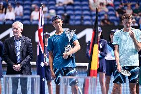 Australian Open - Japan Sakamoto Wins Junior Title