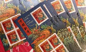 FRANCE-PARIS-SPECIAL STAMPS-YEAR OF DRAGON