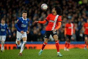 Everton v Luton Town - Emirates FA Cup Fourth Round