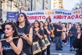 3º Manifestation "Casas Para Viver" In Portugal