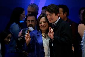 Xochitl Galvez Receives Confirmation As  Candidate For President Of Mexico