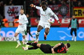 (SP)GERMANY-LEVERKUSEN-FOOTBALL-BUNDESLIGA-LEVERKUSEN VS MOENCHENGLADBACH