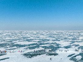 A Marathon on The Ice in Shenyang