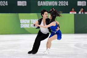 (SP)SOUTH KOREA-GANGNEUNG-WINTER YOUTH OLYMPIC GAMES-FIGURE SKATING-ICE DANCE-RHYTHM DANCE