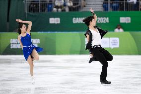 (SP)SOUTH KOREA-GANGNEUNG-WINTER YOUTH OLYMPIC GAMES-FIGURE SKATING-ICE DANCE-RHYTHM DANCE