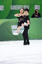 (SP)SOUTH KOREA-GANGNEUNG-WINTER YOUTH OLYMPIC GAMES-FIGURE SKATING-ICE DANCE-RHYTHM DANCE