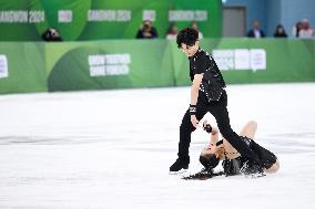 (SP)SOUTH KOREA-GANGNEUNG-WINTER YOUTH OLYMPIC GAMES-FIGURE SKATING-ICE DANCE-RHYTHM DANCE