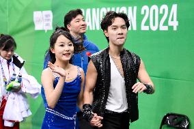 (SP)SOUTH KOREA-GANGNEUNG-WINTER YOUTH OLYMPIC GAMES-FIGURE SKATING-ICE DANCE-RHYTHM DANCE