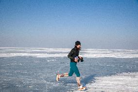 A Marathon on The Ice in Shenyang