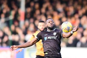 Cambridge United v Burton Albion - Sky Bet League 1