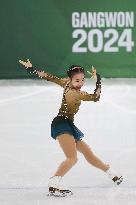 (SP)SOUTH KOREA-GANGNEUNG-WINTER YOUTH OLYMPIC GAMES-FIGURE SKATING-WOMEN SINGLE SKATING-SHORT PROGRAM