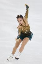 (SP)SOUTH KOREA-GANGNEUNG-WINTER YOUTH OLYMPIC GAMES-FIGURE SKATING-WOMEN SINGLE SKATING-SHORT PROGRAM