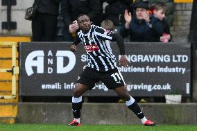 Notts County v Barrow - Sky Bet League 2