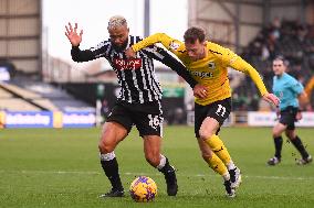 Notts County v Barrow - Sky Bet League 2