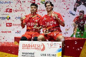 (SP)INDONESIA-JAKARTA-BADMINTON-INDONESIA MASTERS-MEN'S DOUBLES-FINAL