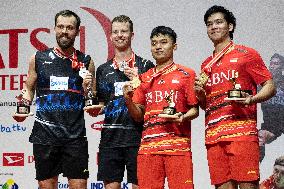 (SP)INDONESIA-JAKARTA-BADMINTON-INDONESIA MASTERS-MEN'S DOUBLES-FINAL