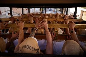 Brotherhoods in Granada prepare for Holy Week