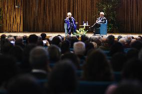 The Award Ceremony Of The Honorary Degrees In Historical Sciences To Liliana Segre During The International Holocaust Remembranc