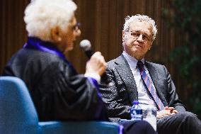 The Award Ceremony Of The Honorary Degrees In Historical Sciences To Liliana Segre During The International Holocaust Remembranc