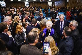 The Award Ceremony Of The Honorary Degrees In Historical Sciences To Liliana Segre During The International Holocaust Remembranc