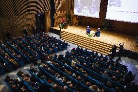 The Award Ceremony Of The Honorary Degrees In Historical Sciences To Liliana Segre During The International Holocaust Remembranc