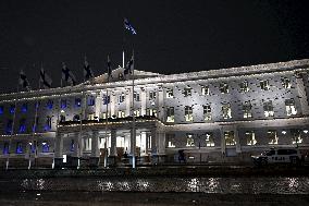 Demonstratrion during Finland's Presidential elections