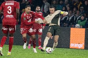 Ligue 1 match between, Paris Saint Germain " "PSG" Stade Brestois 29