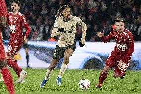 Ligue 1 match between, Paris Saint Germain " "PSG" Stade Brestois 29