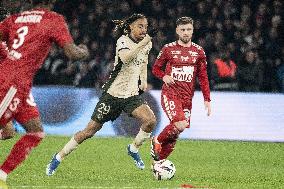 Ligue 1 match between, Paris Saint Germain " "PSG" Stade Brestois 29