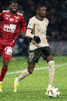Ligue 1 match between, Paris Saint Germain " "PSG" Stade Brestois 29