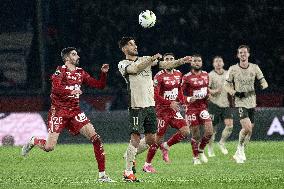 Ligue 1 match between, Paris Saint Germain " "PSG" Stade Brestois 29