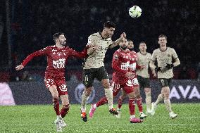 Ligue 1 match between, Paris Saint Germain " "PSG" Stade Brestois 29