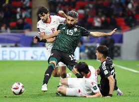 (SP)QATAR-DOHA-FOOTBALL-AFC ASIAN CUP-TAJIKISTAN VS UAE