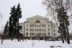Chernihiv in winter