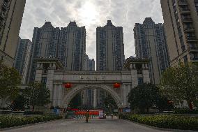 An Evergrande Oasis Commercial And Residential Building in Fuyang , China