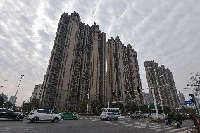 An Evergrande Oasis Commercial And Residential Building in Fuyang , China