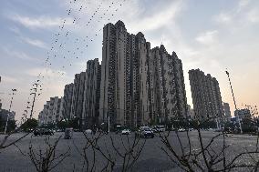 An Evergrande Oasis Commercial And Residential Building in Fuyang , China