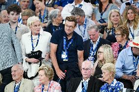 Simon Baker at Australian Open - Melbourne